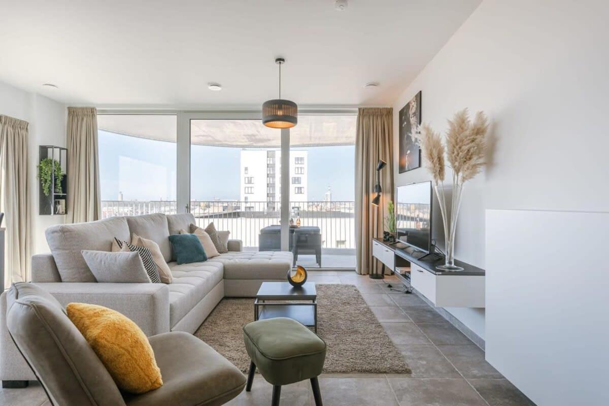 Huswell - Bright Apartment With Seaview Bredene Exterior foto