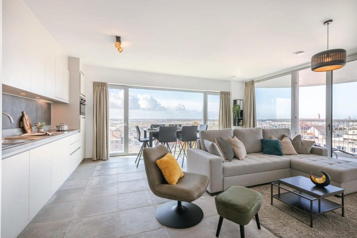 Huswell - Bright Apartment With Seaview Bredene Exterior foto