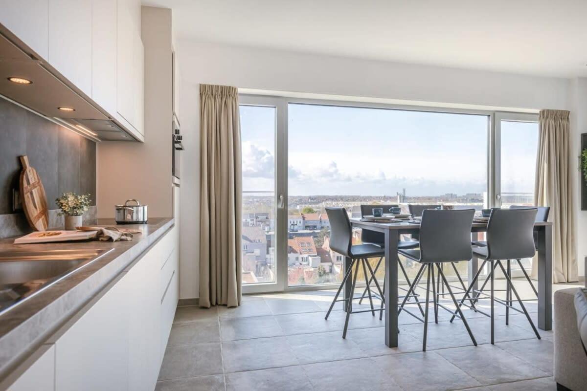 Huswell - Bright Apartment With Seaview Bredene Exterior foto